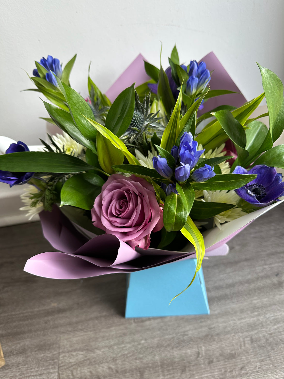 Purple and Blue – The Flower House Marple