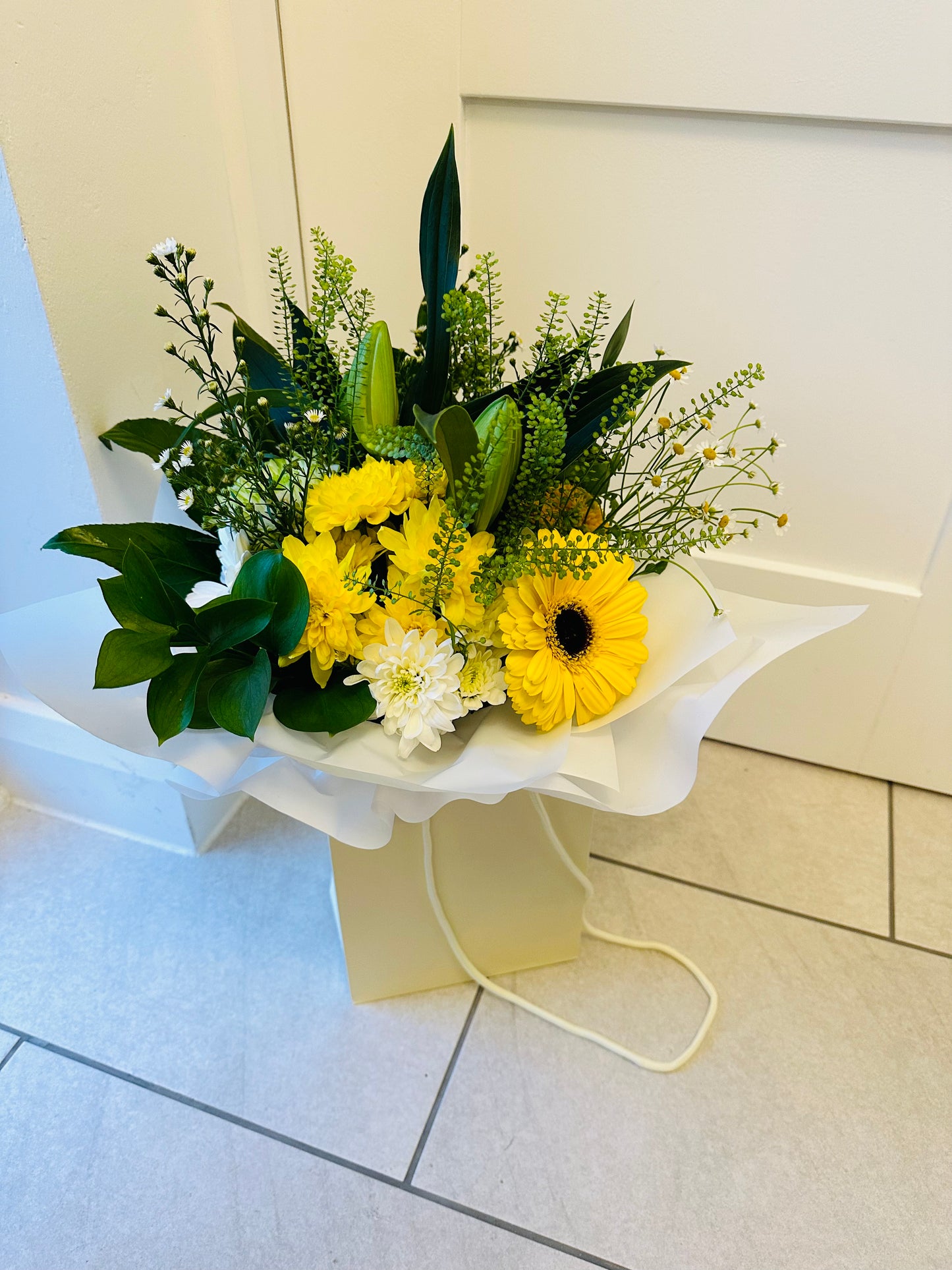 Yellow & White Bouquet