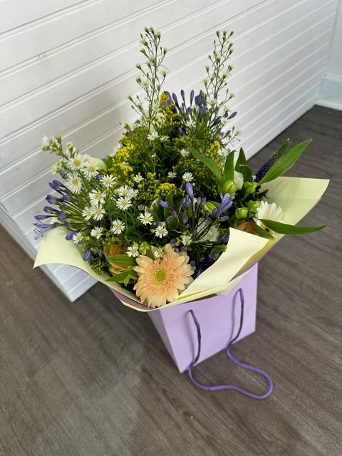 Lilac and Cream Bouquet