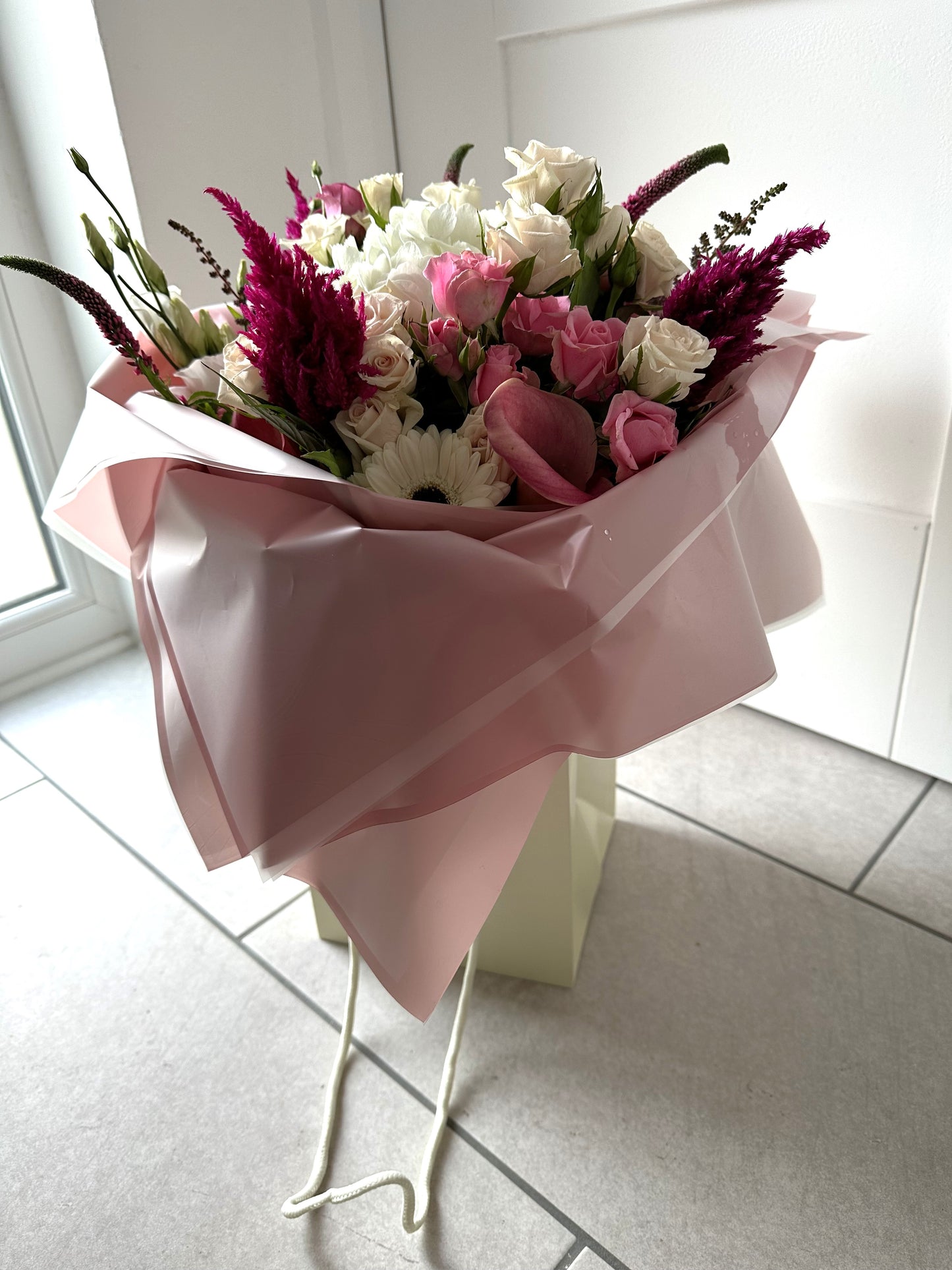 Luxury Pink & White Bouquet